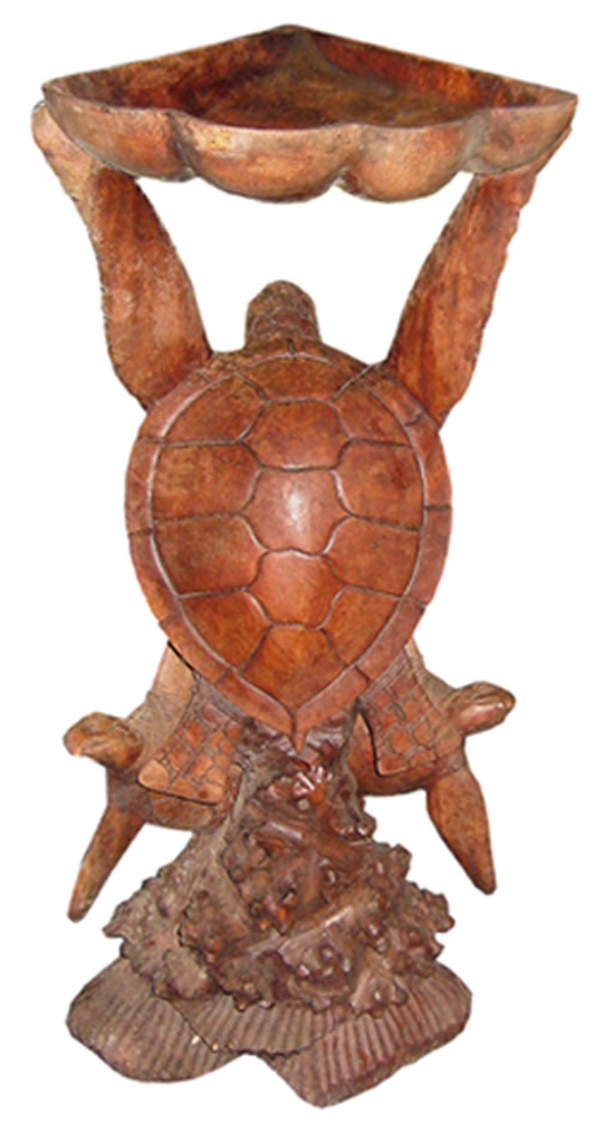 Wooden Turtle Stand
