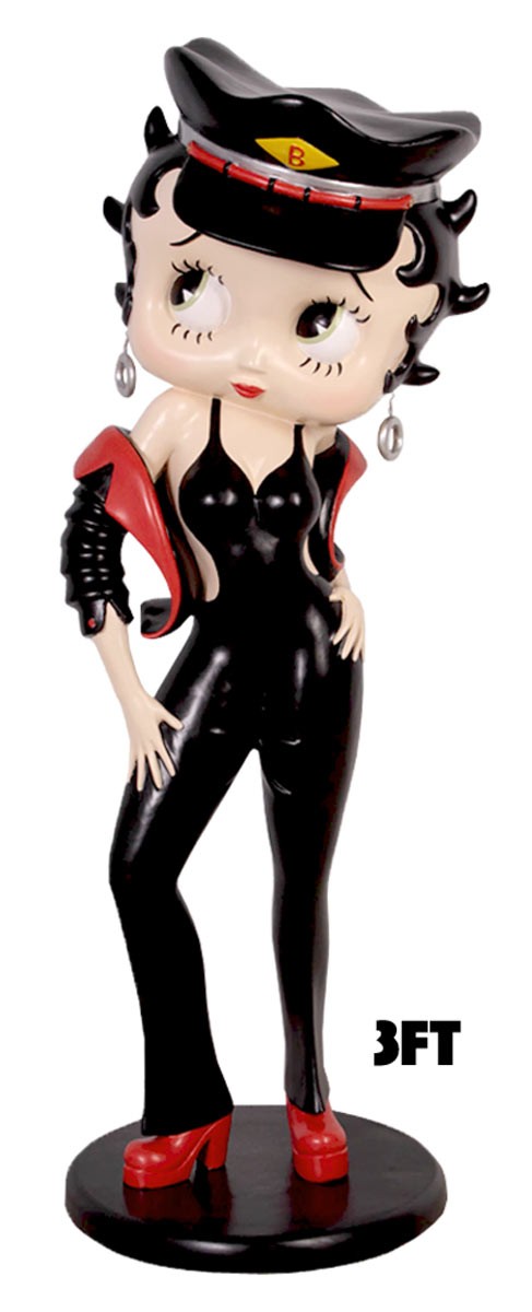 Betty Boop Biker 3ft Betty Boop Display Figurines