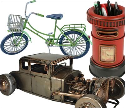 Nostalgia and Metal Tin Plate Models 