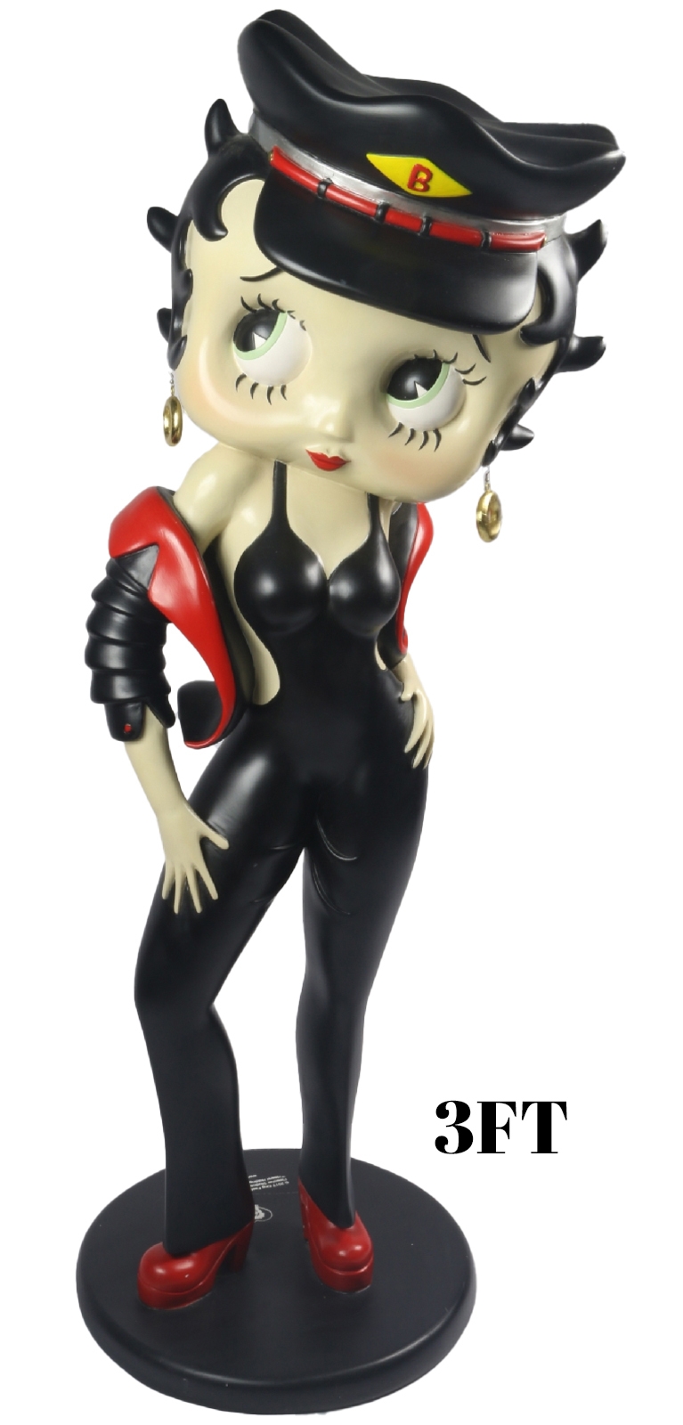 3FT LARGE BETTY BOOP BIKER GIRL COLLECTABLE FIGURINE | eBay UK