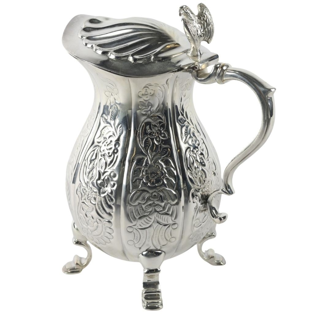 Large Silver Plated Pitcher Jug