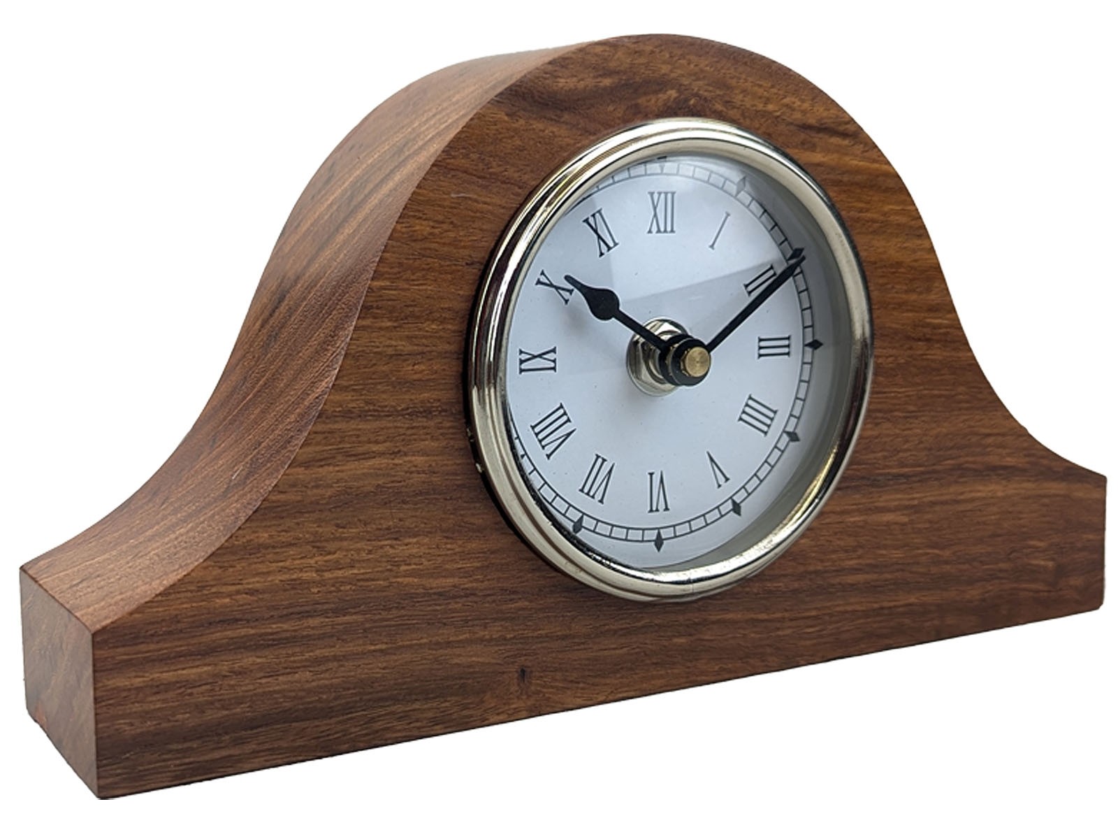 Wooden Clock - Sheesham Wood 21cm