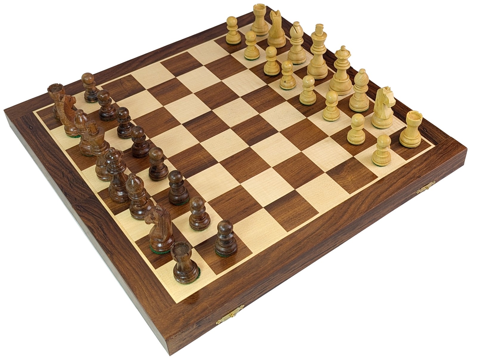 Folding Chess Board with Pieces 40cm