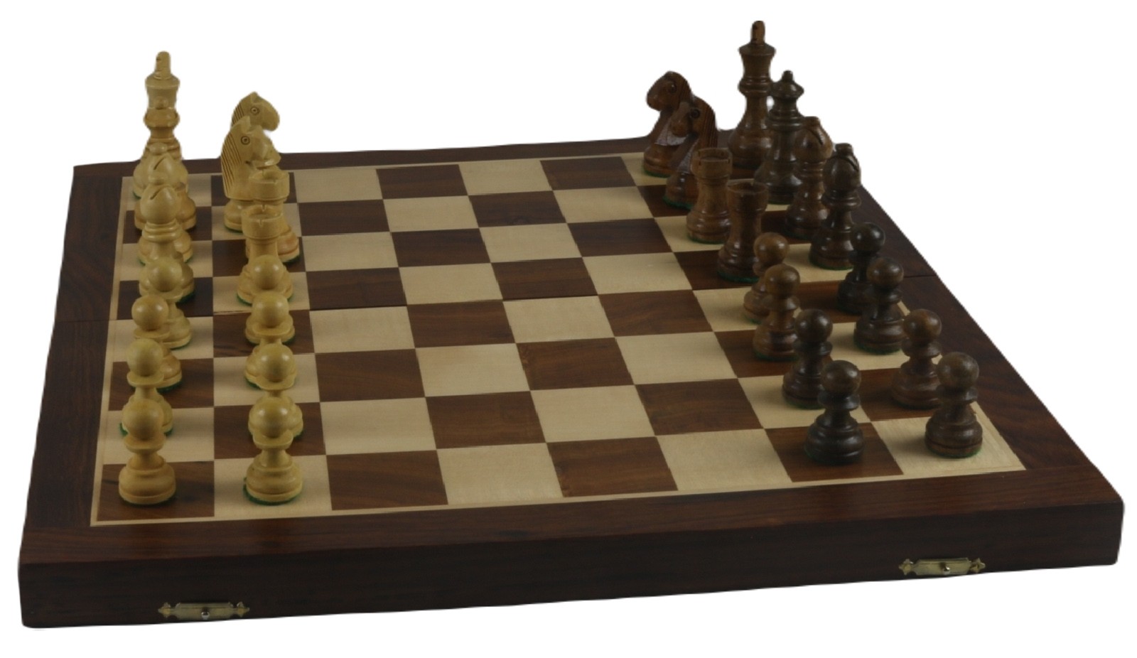 Folding Chess Board with Pieces 41cm