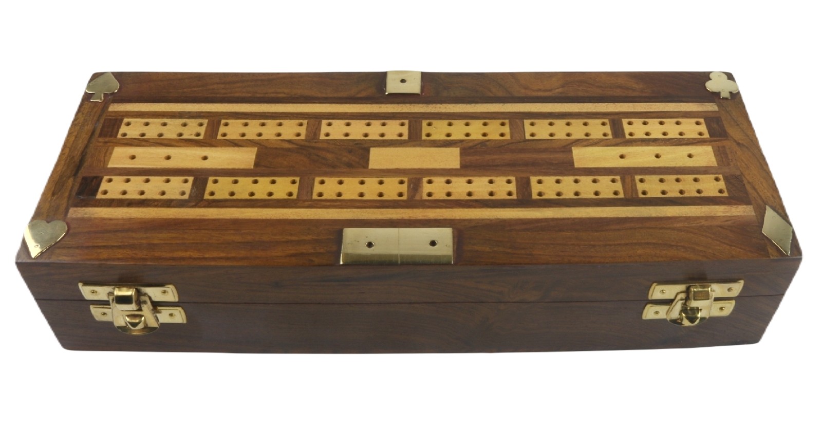 Multi Game Set - Cribbage, Dominos, Dice & Cards 25cm