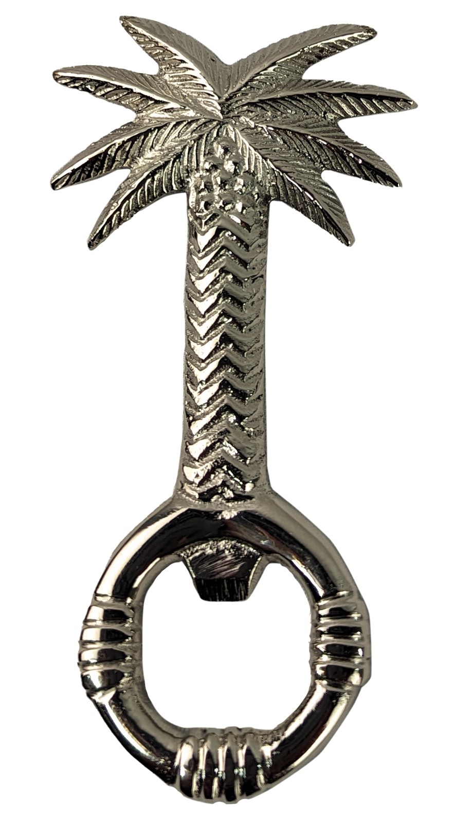 Palm Tree Bottle Opener Nickle Plated - 12cm