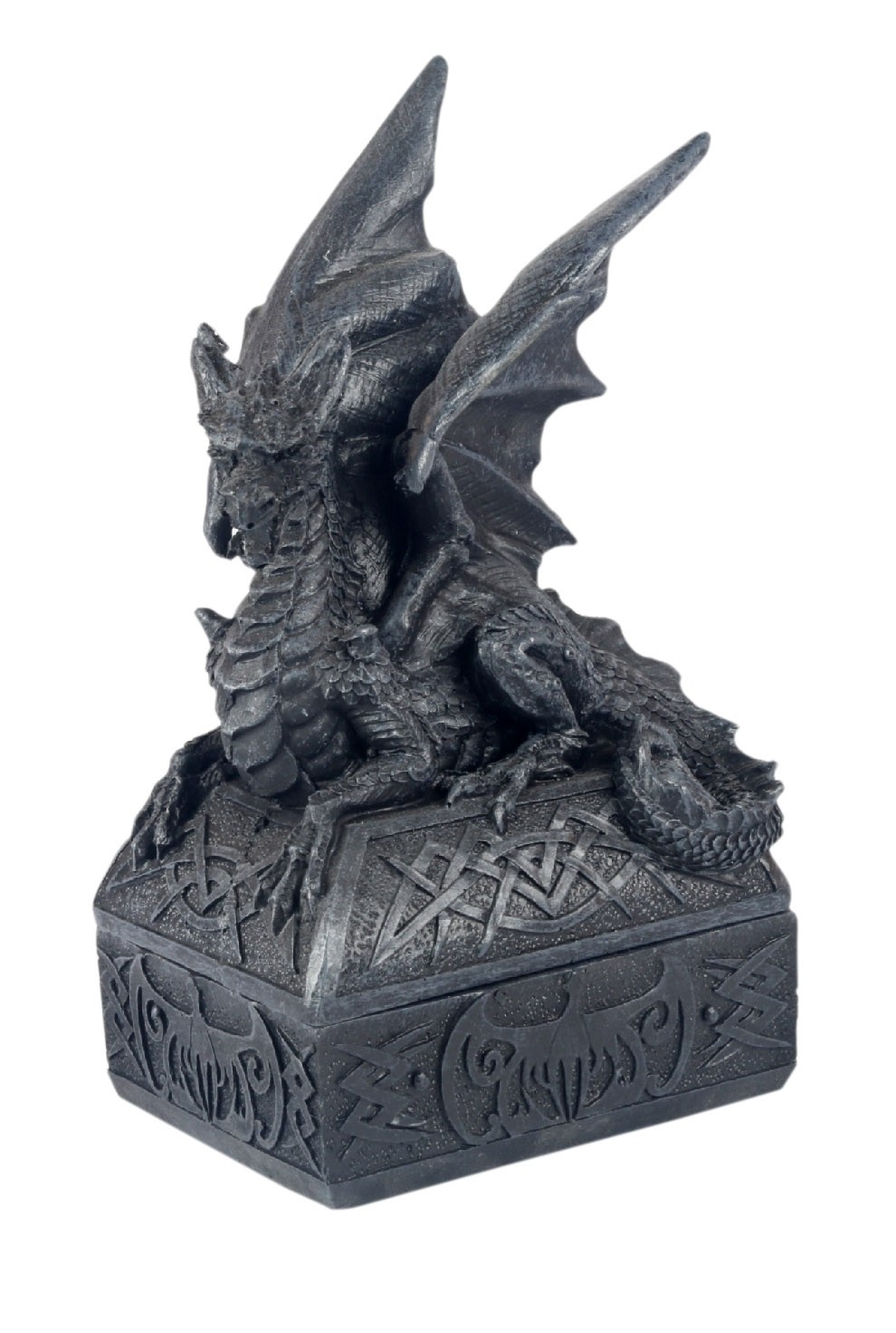 Dragon On Box 16.5cm