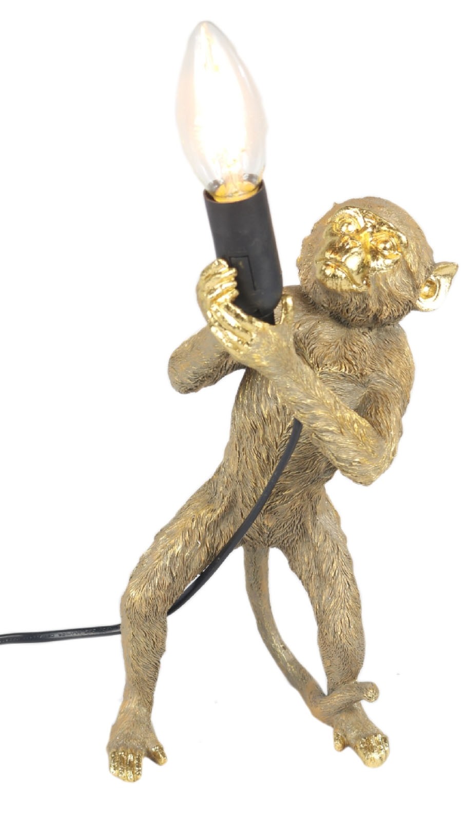 Monkey Table Lamp 30cm (Bulbs Not Included)