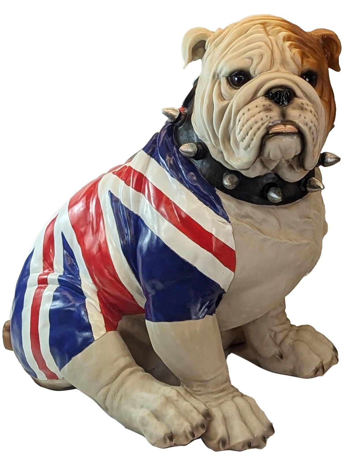 Sitting Bulldog (Union Jack) 53cm