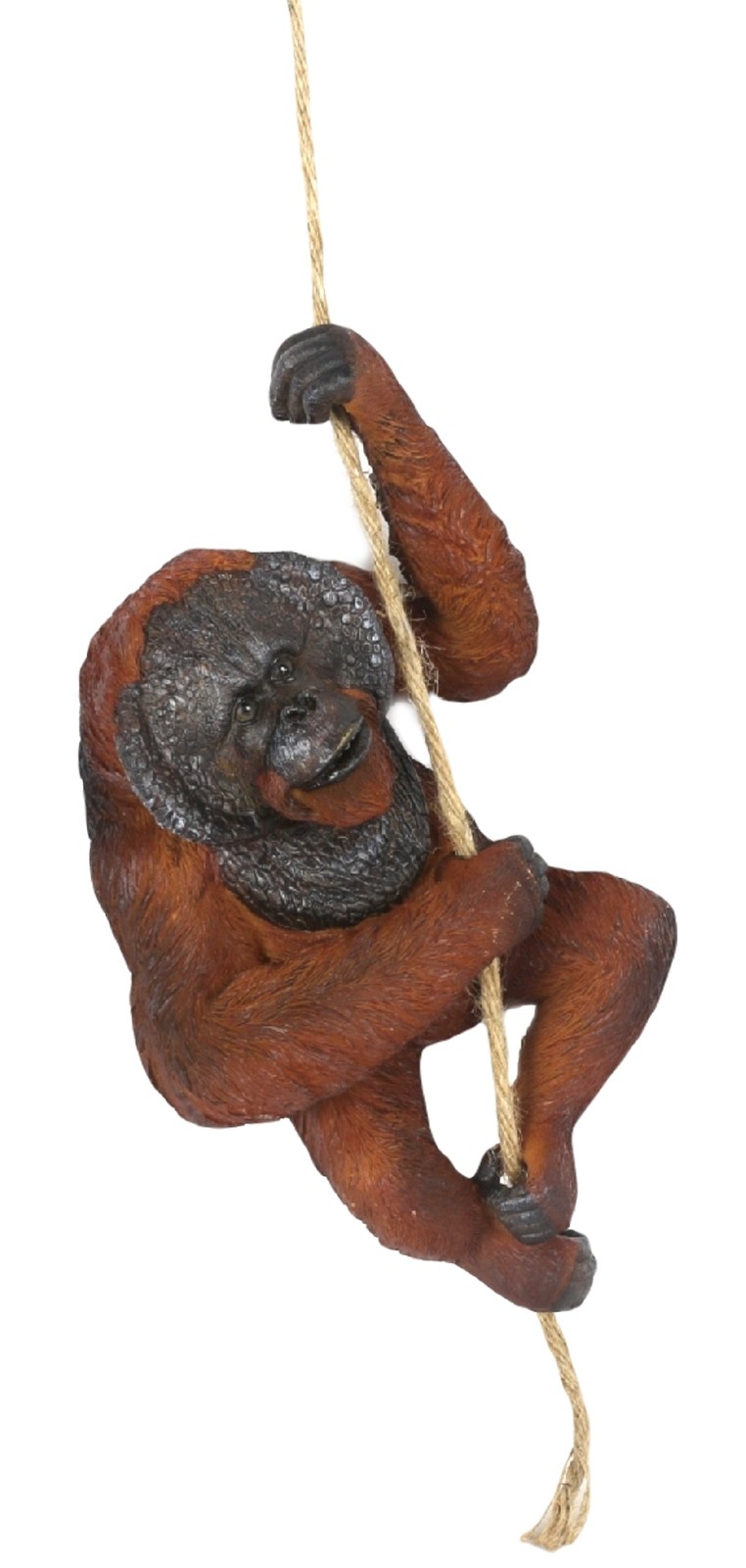 Climbing Orangutan On Rope 28.5cm