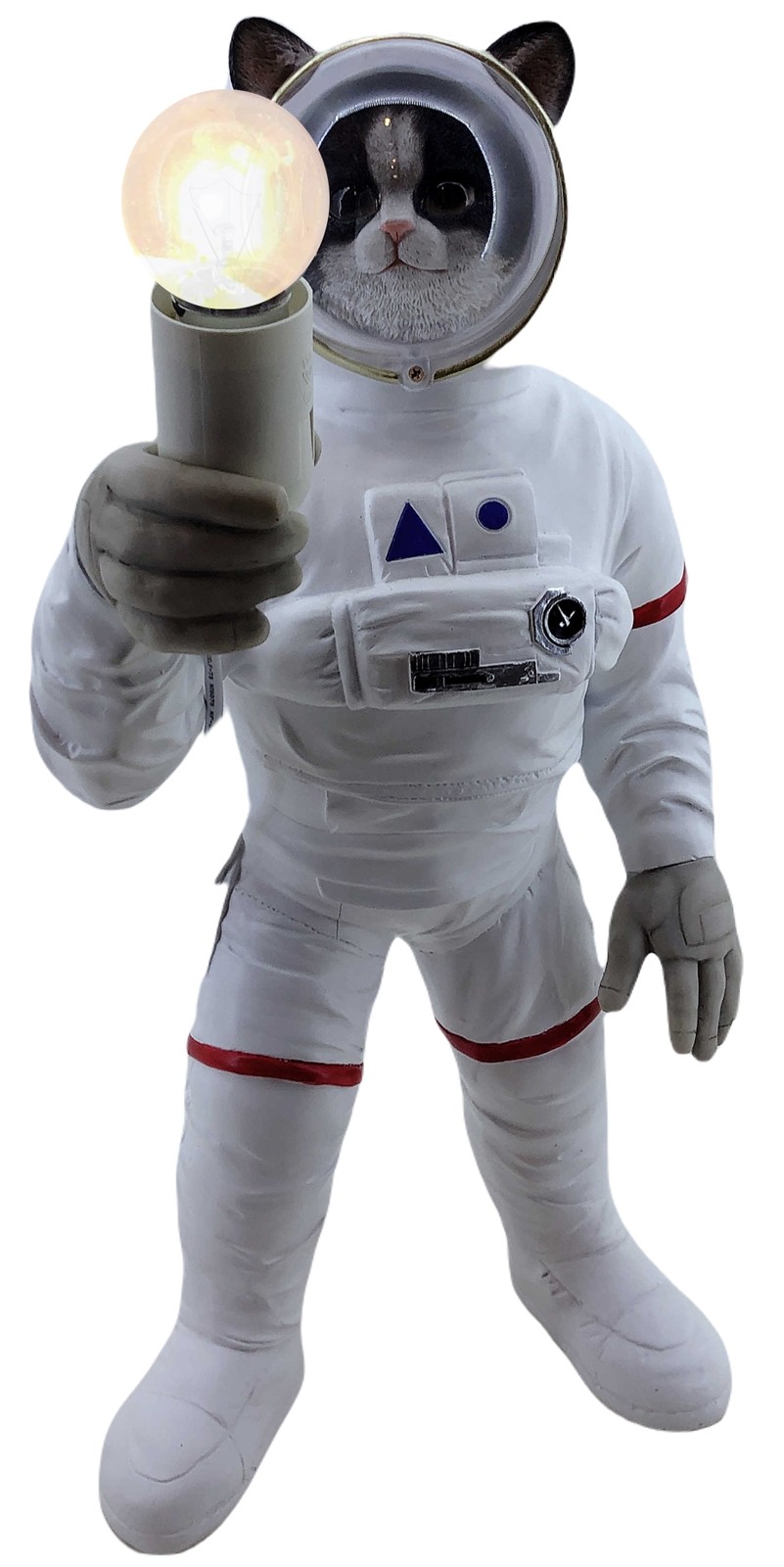 Astronaut Cat Hand Light 47cm - SECONDS