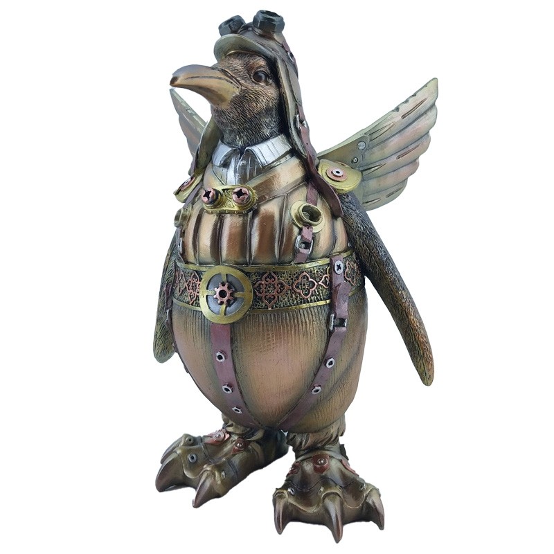 Steampunk Penguin Pilot 26cm 