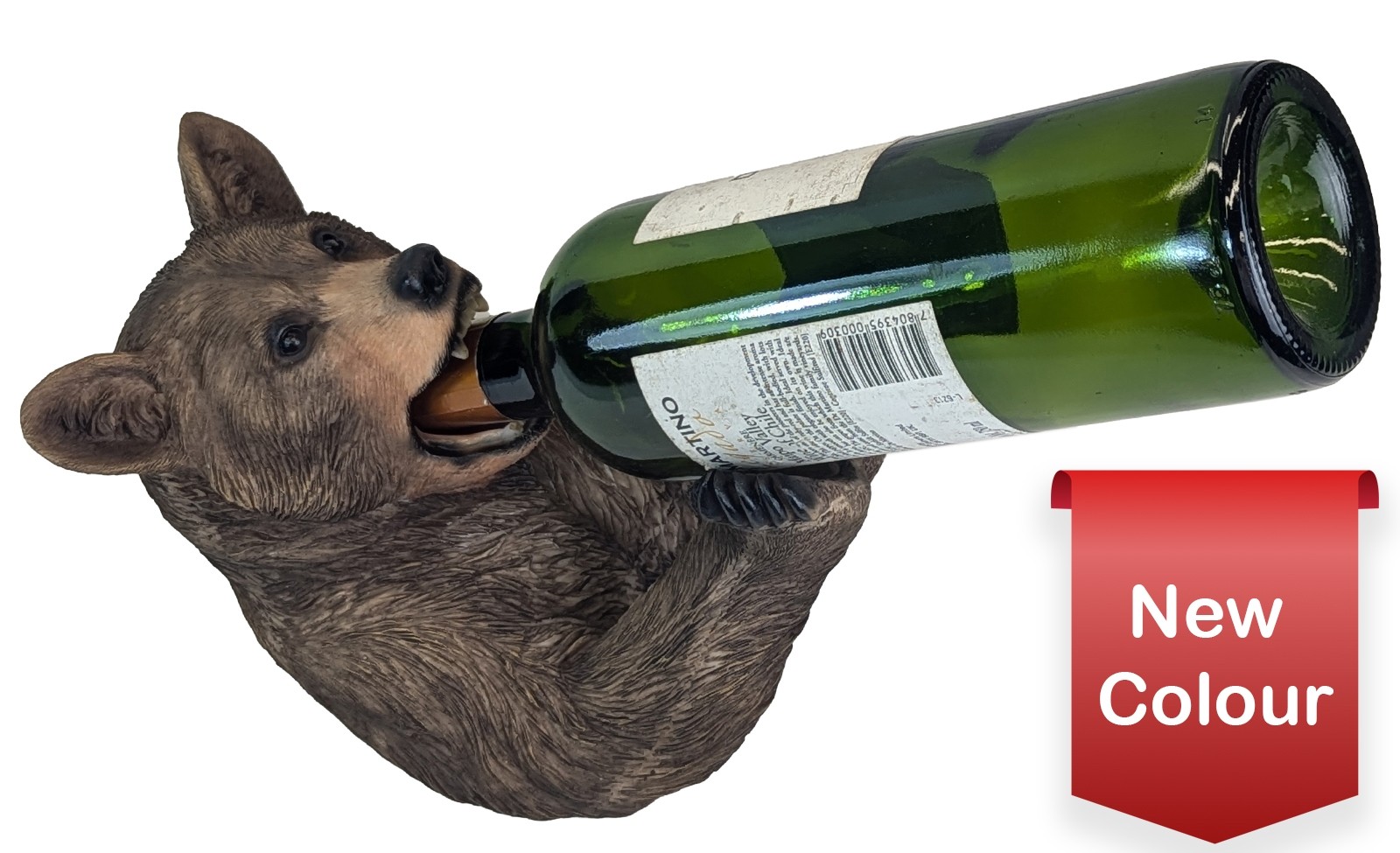 Brown Bear Bottle Holder - 23.5cm
