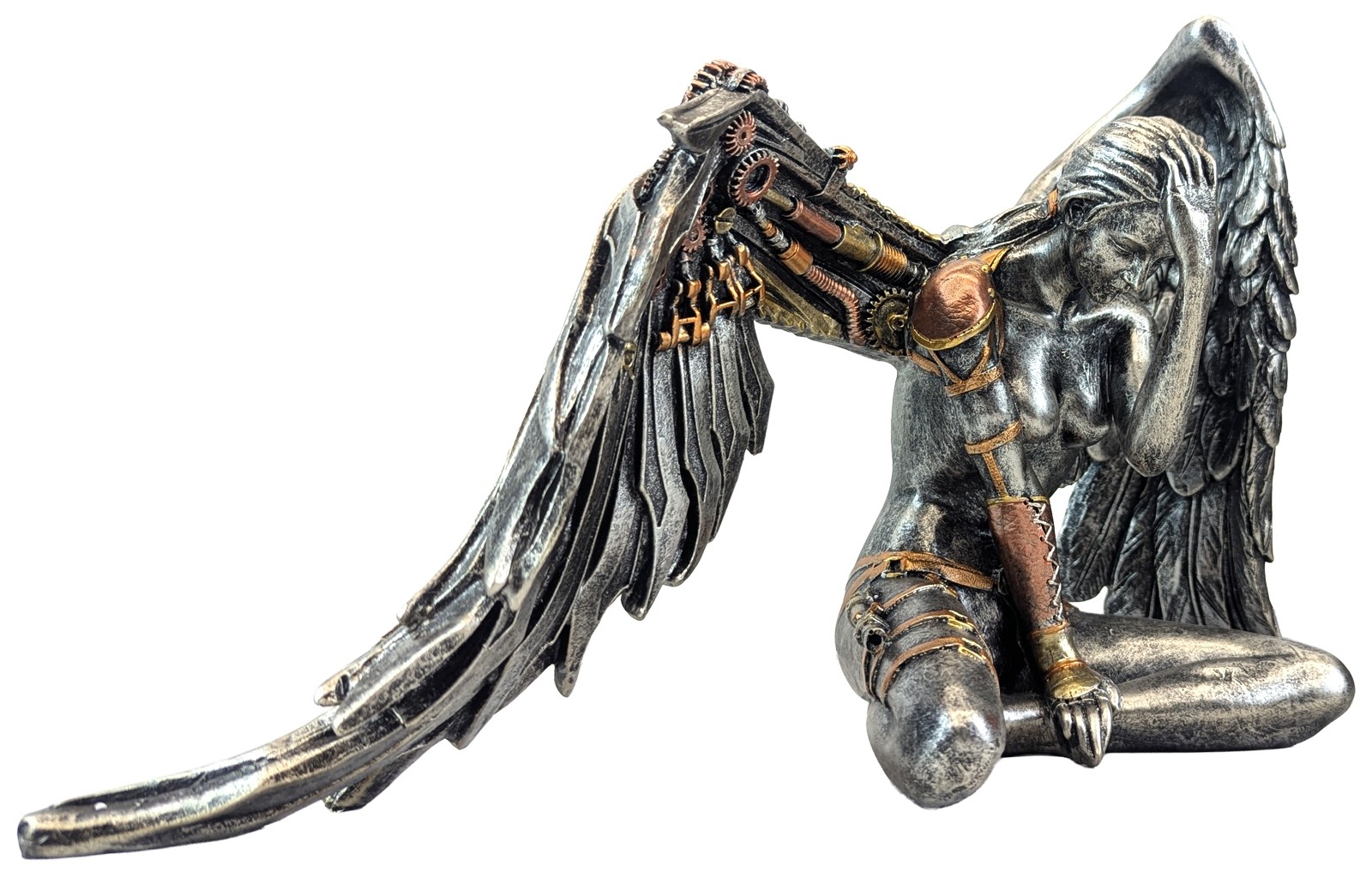 Steampunk Sitting Angel 37cm