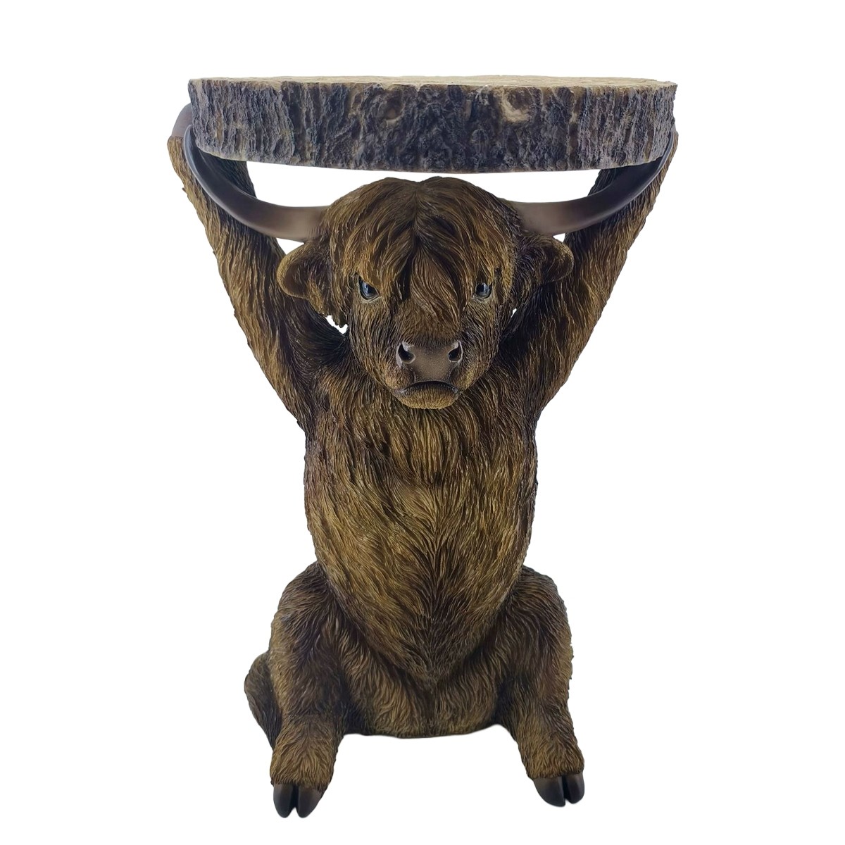 Highland Cow Table 35cm