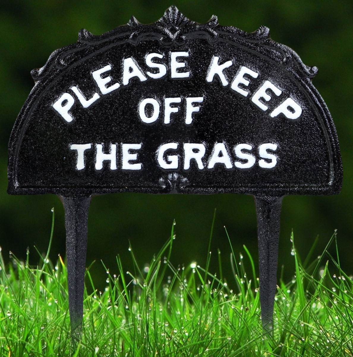 Garden Stick - Please Keep Off The Grass 26cm