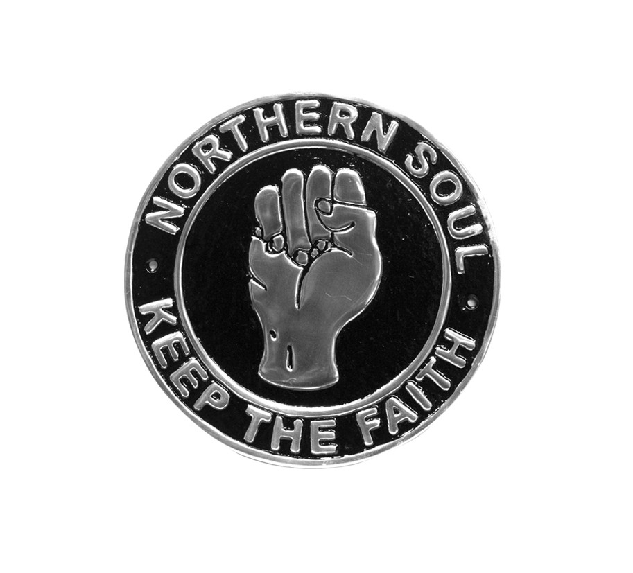 Northern Soul Sign - Polished Aluminium 12cm