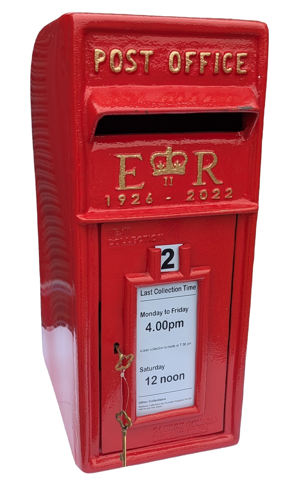 ER 1926-2022 Post (Box Only) Red 57cm