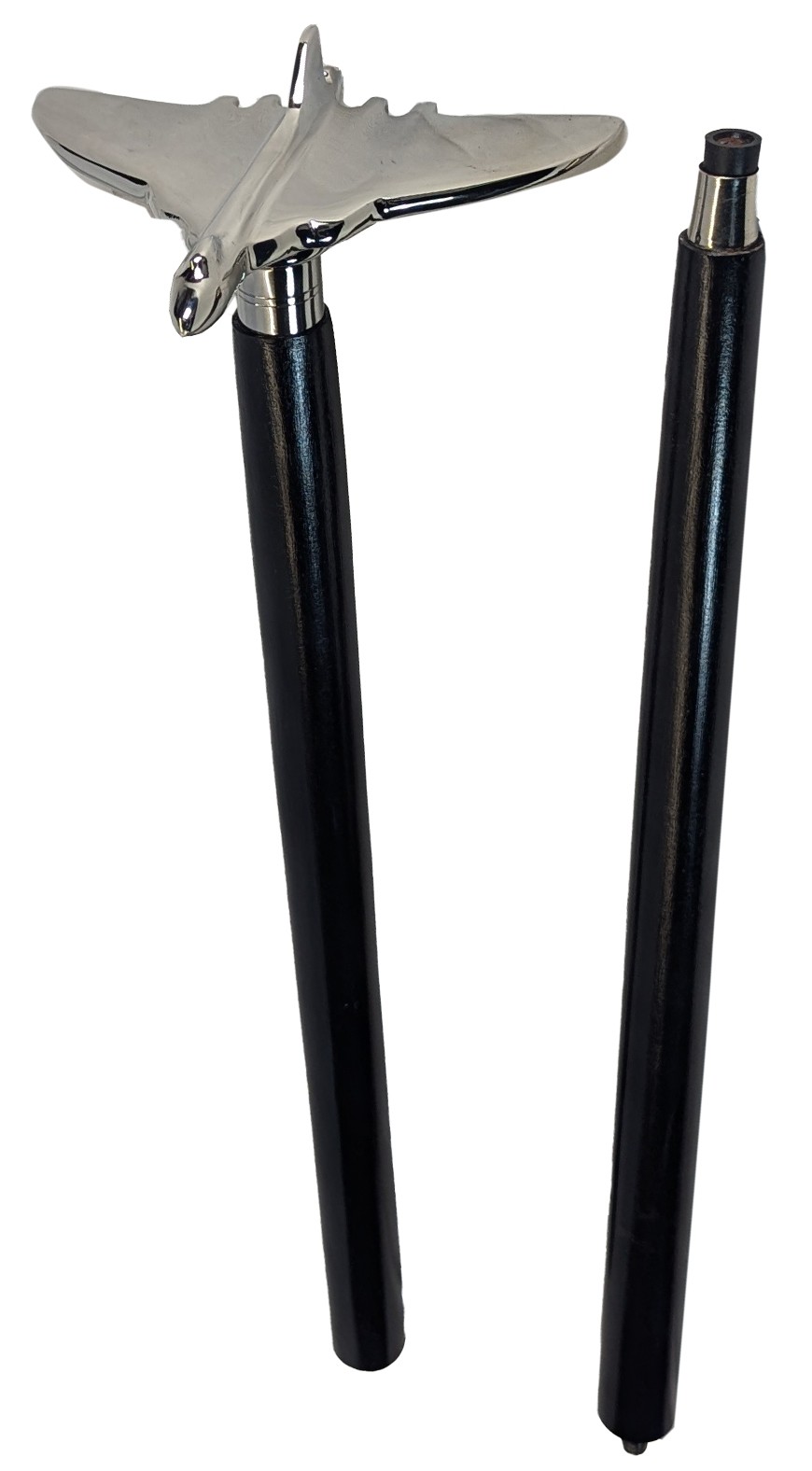 Vulcan Model Walking Stick - Cast Aluminium - Mango Wood - 91.5cm