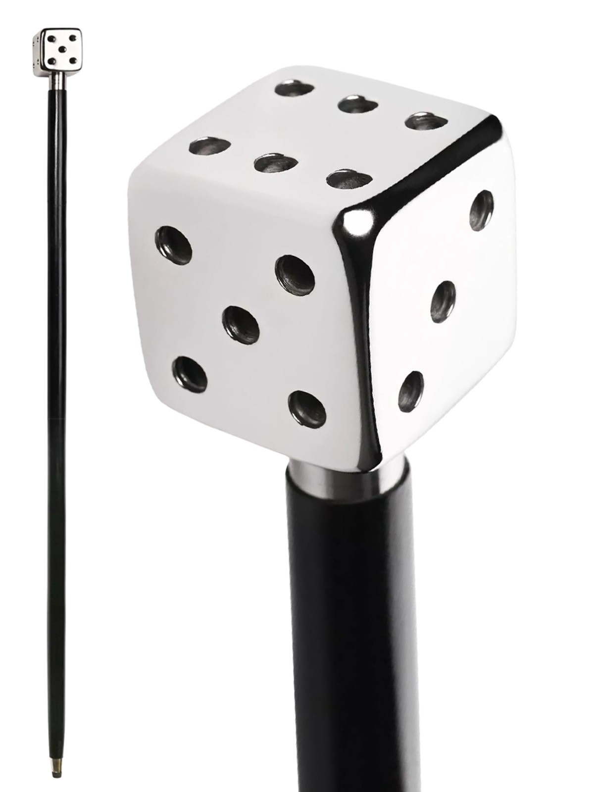 Dice Walking Stick 92cm