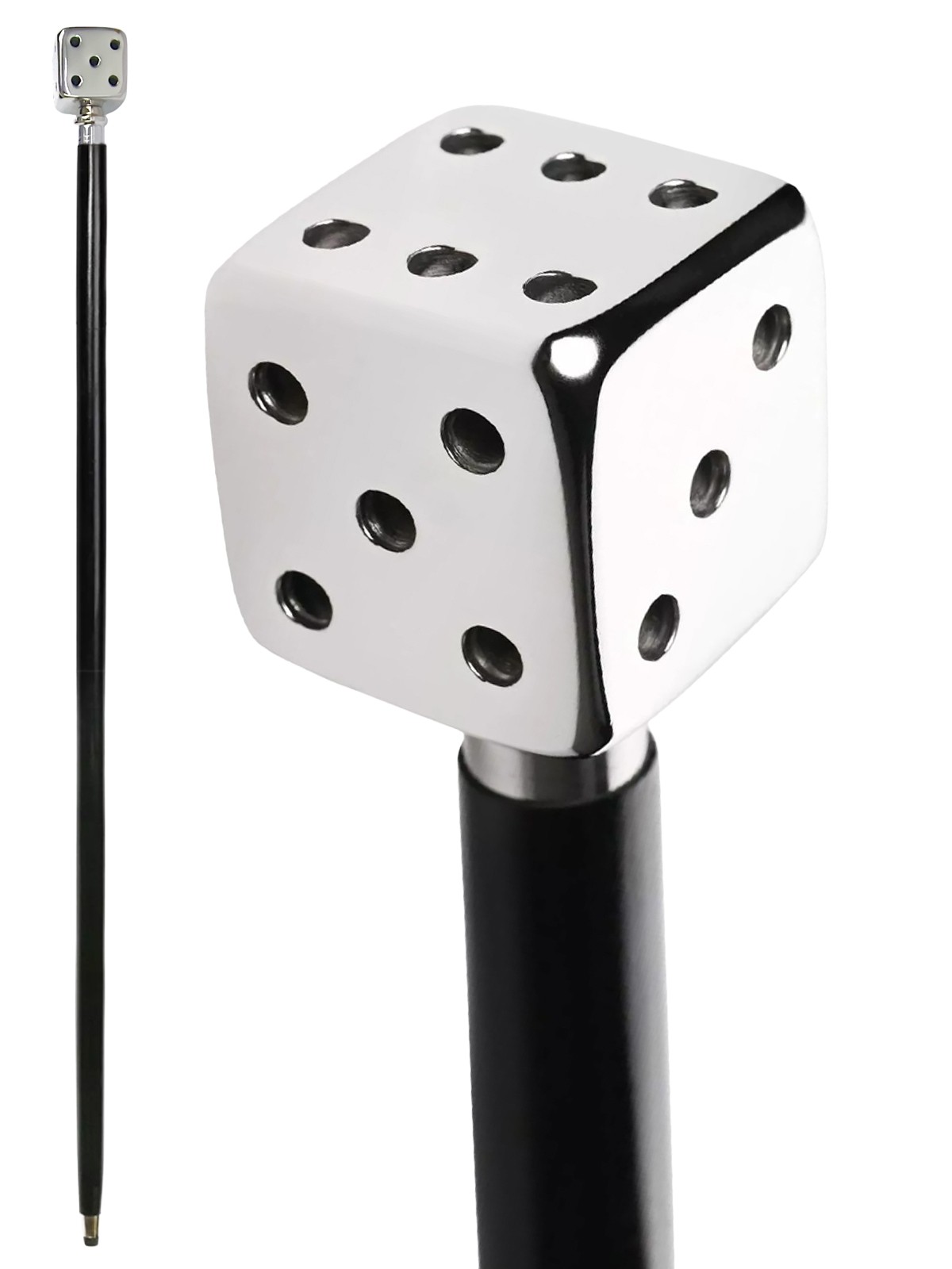Dice Walking Stick 92cm