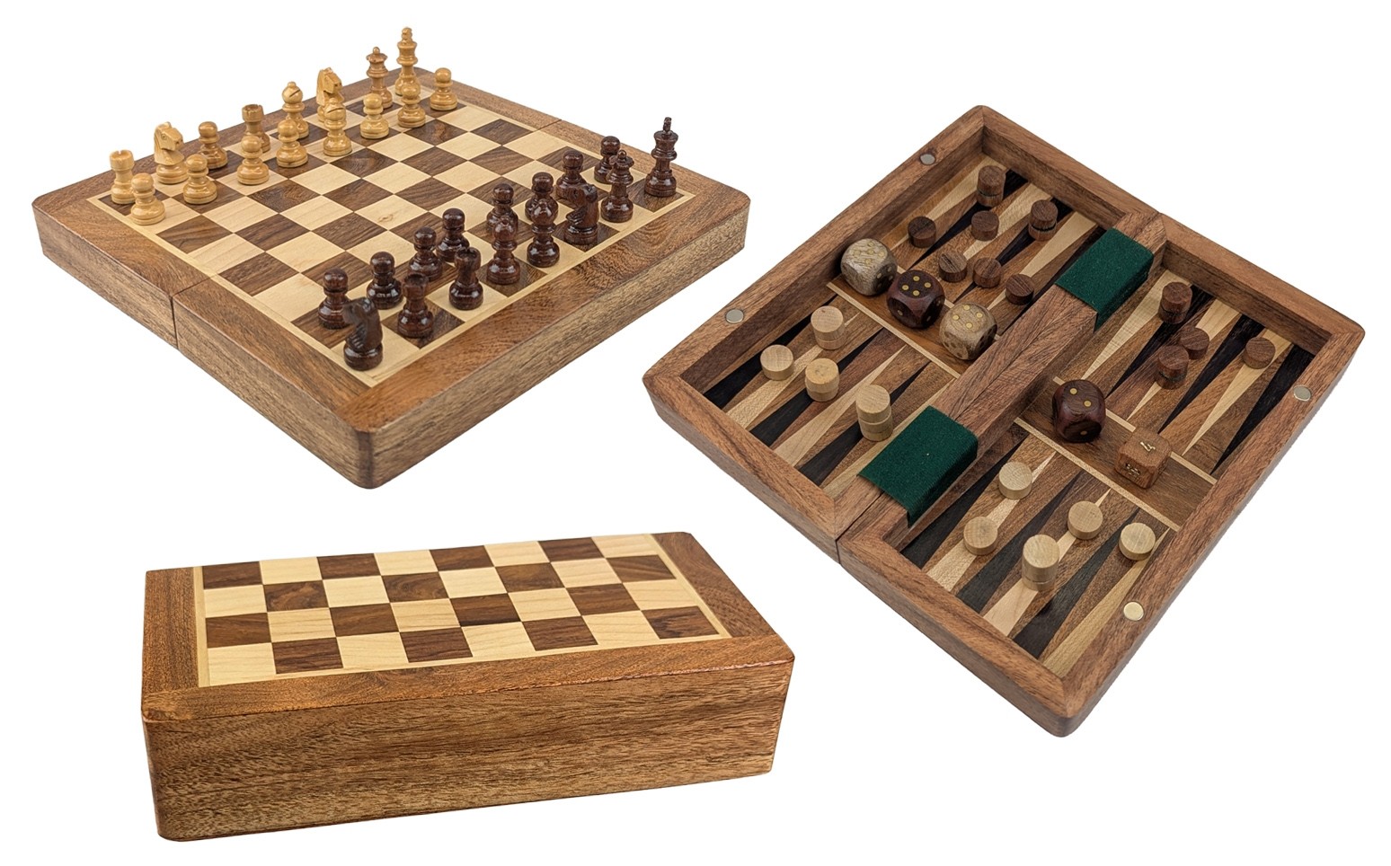Magnetic Chess and Backgammon - 20cm