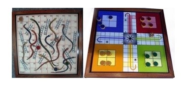 Magnetic Ludo, Snakes and Ladders- 2 Games - 25cm