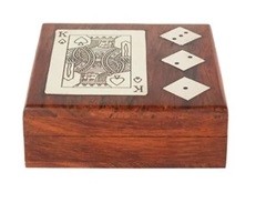 King Card and Dice Box - 11cm
