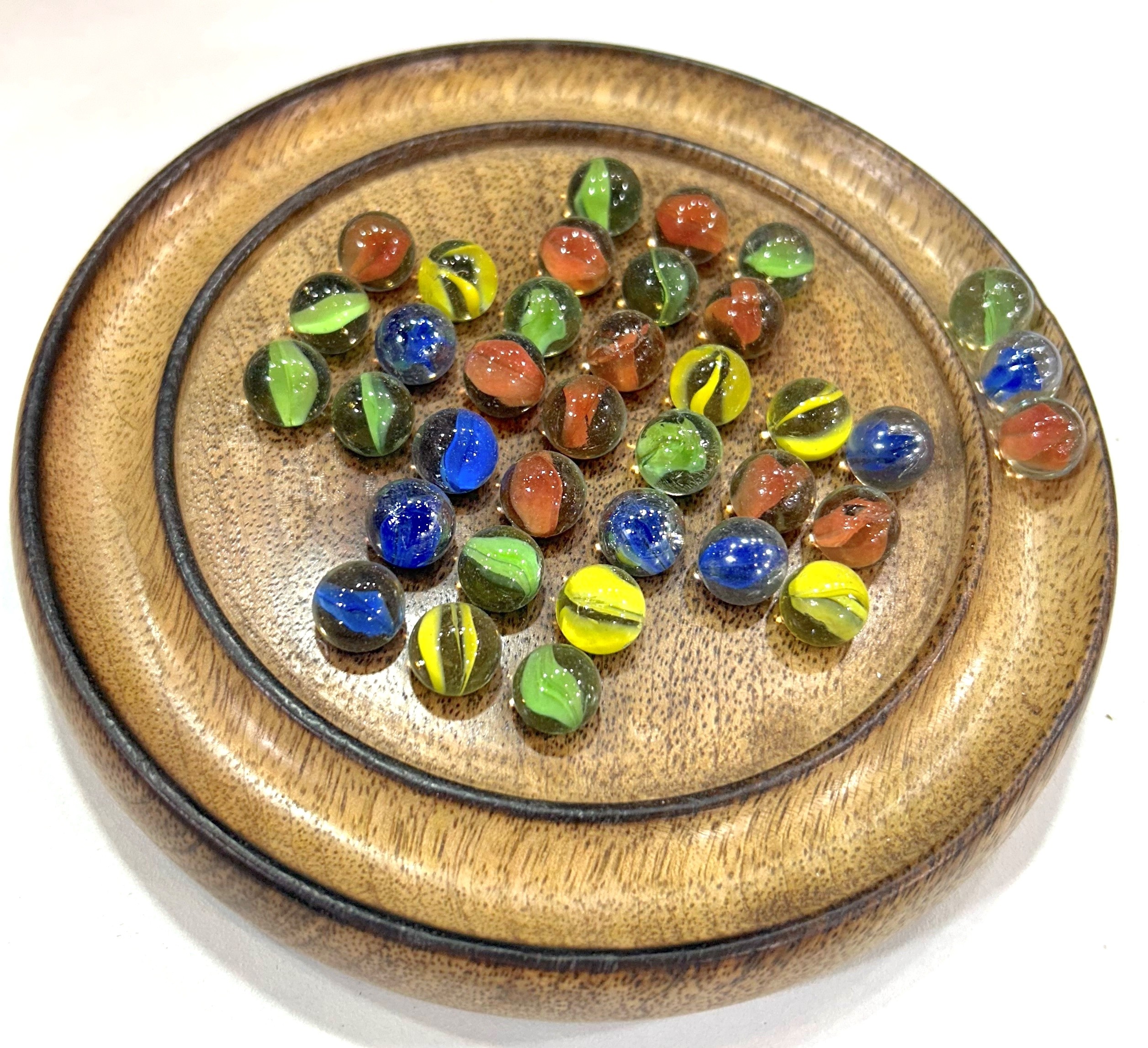 Solitaire With Glass Balls - 15.2cm