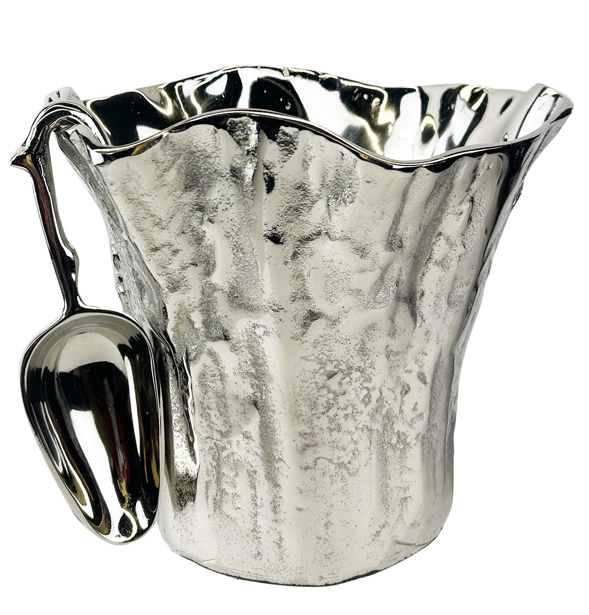 28cm Large Artisan 3/6 Bottle Ice Bucket With Ice Scoop N/P