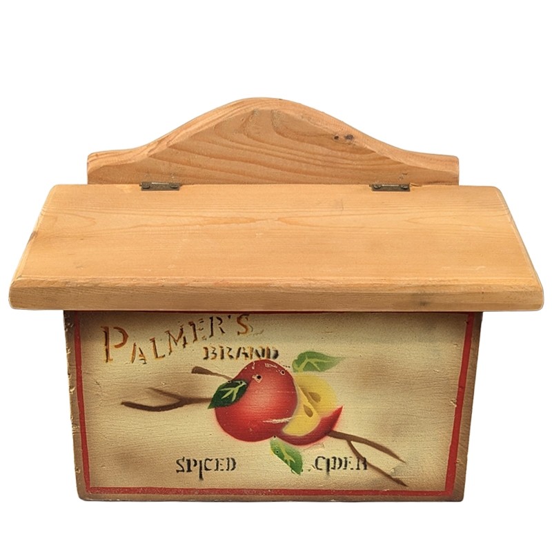 Rustic Wooden Recipe Box Palmers - 30cm