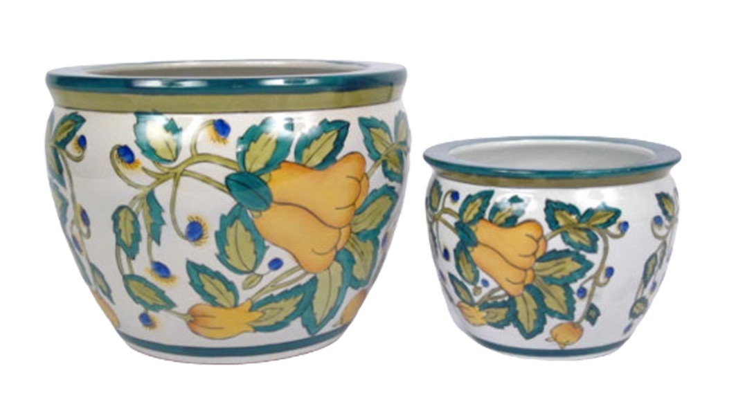 Set of 2 Fish Bowls 30cm Dia.