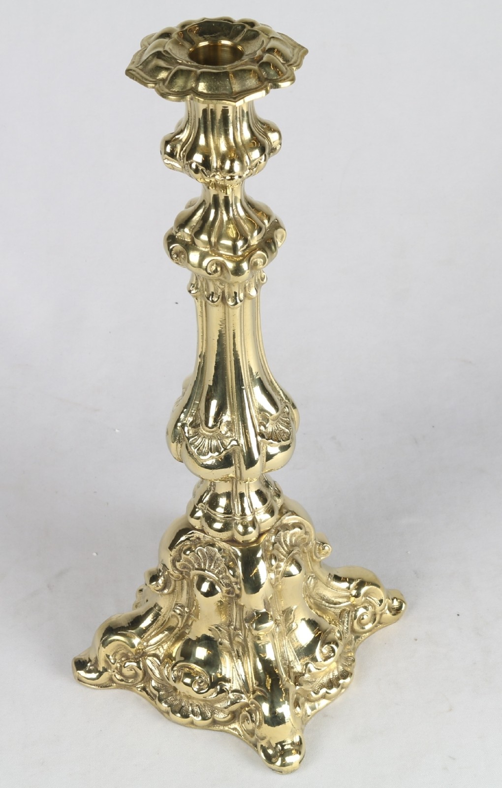 Brass Candle Holder 38cm