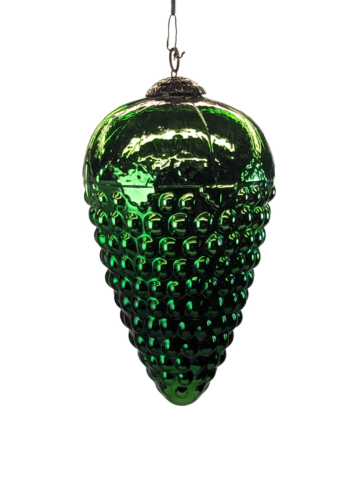 33cm Green Hanging Grapes