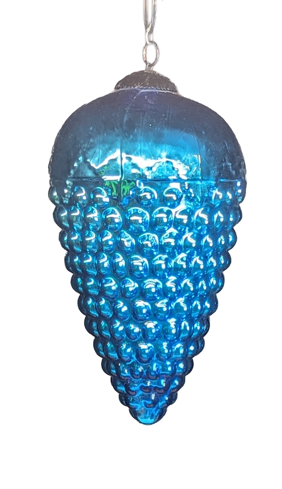33cm Aqua Hanging Grapes