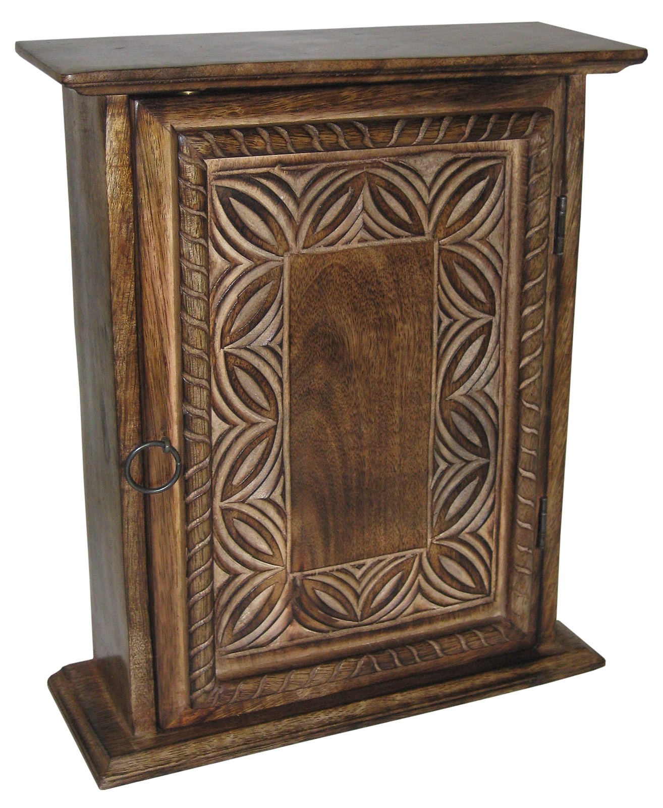 Mango Wood Celtic Design Key Box 30cm