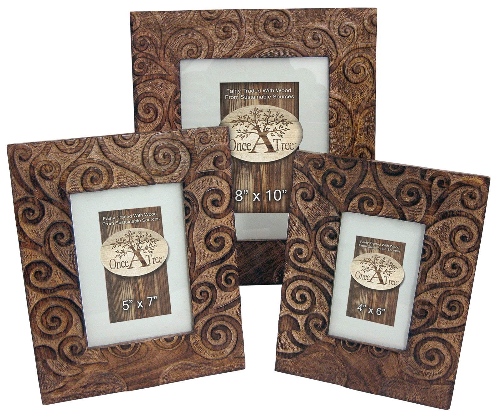 Set/3 Tree Of Life Photo Frames 36.8cm