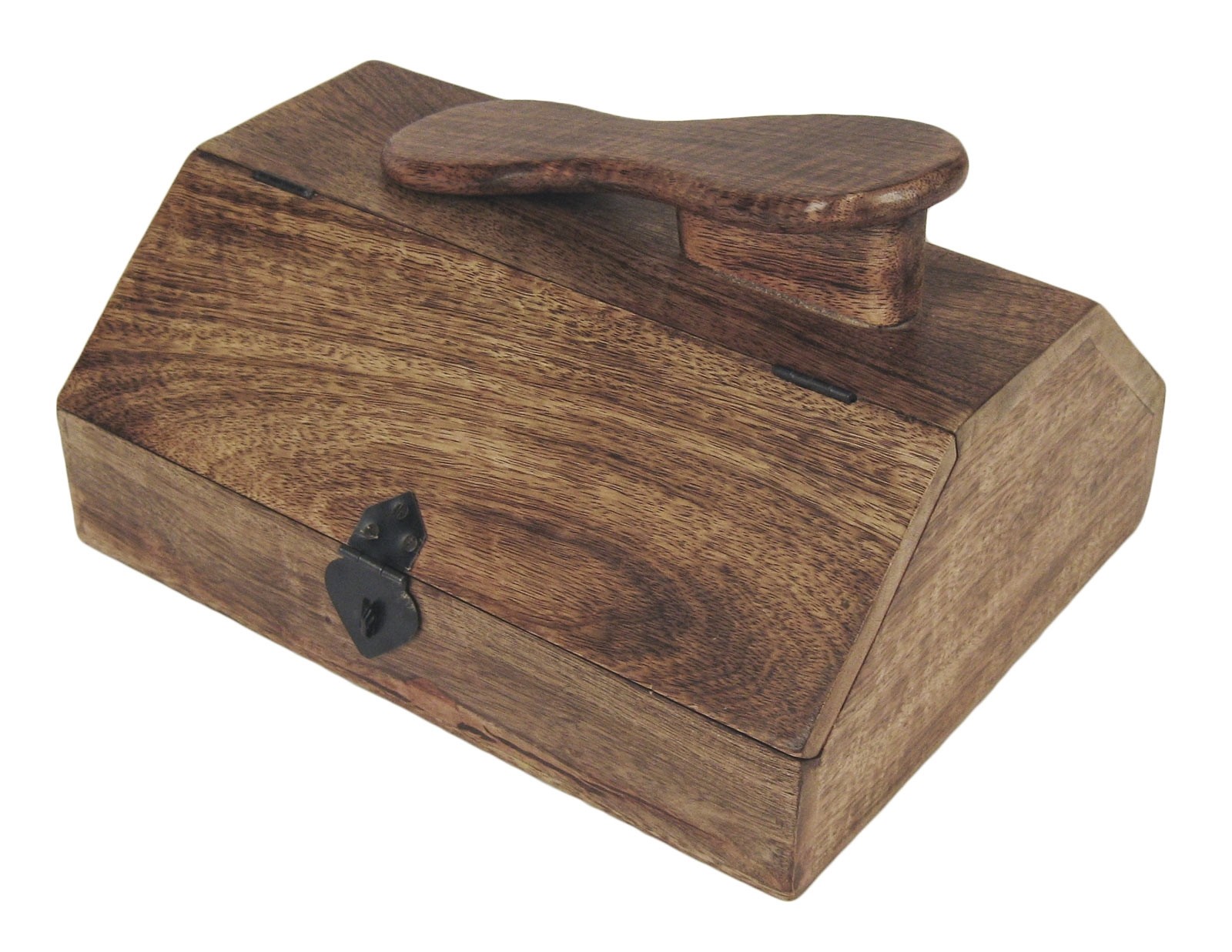 Mango Wood Shoe Polish Box Mango Wood Accessories