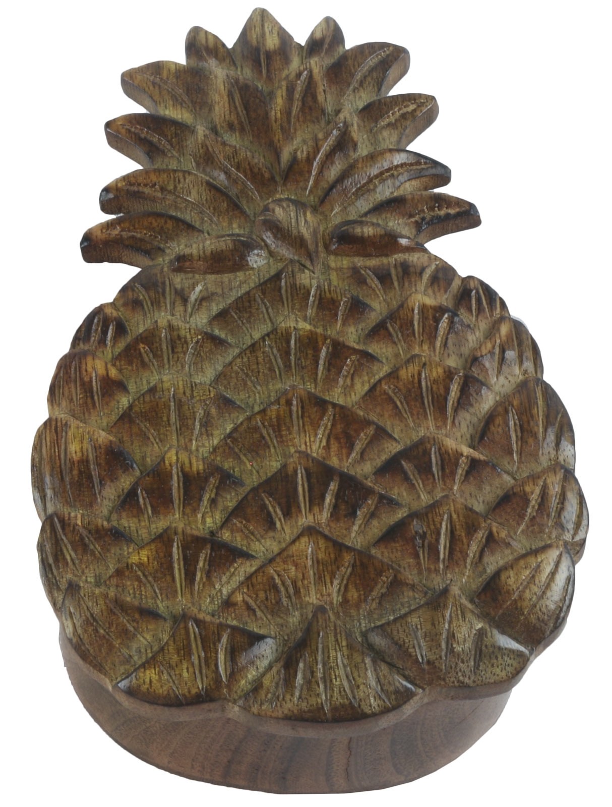 Mango Wood Pineapple Box 10.5cm