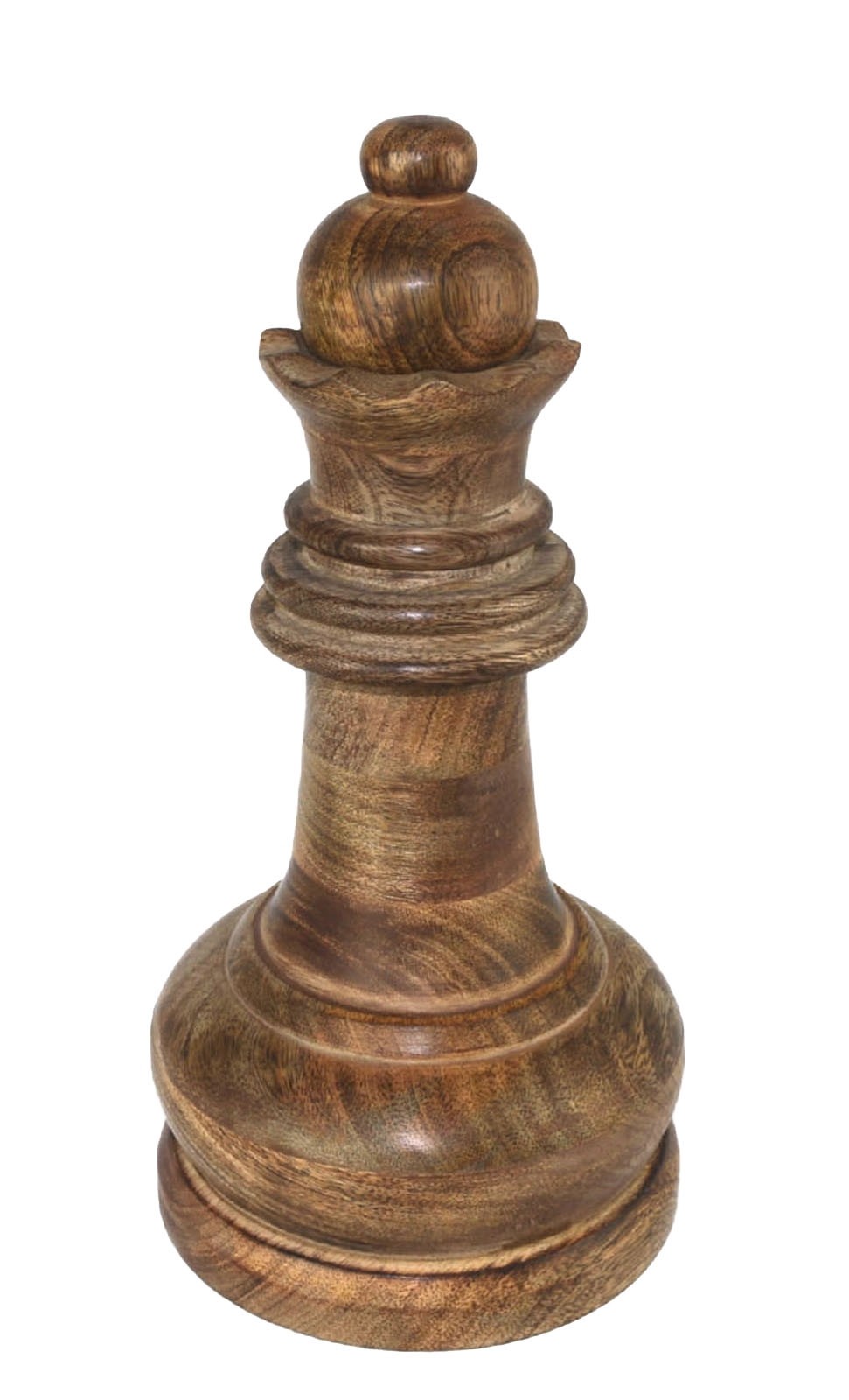 Mango Wood Queen Chess Piece 36cm