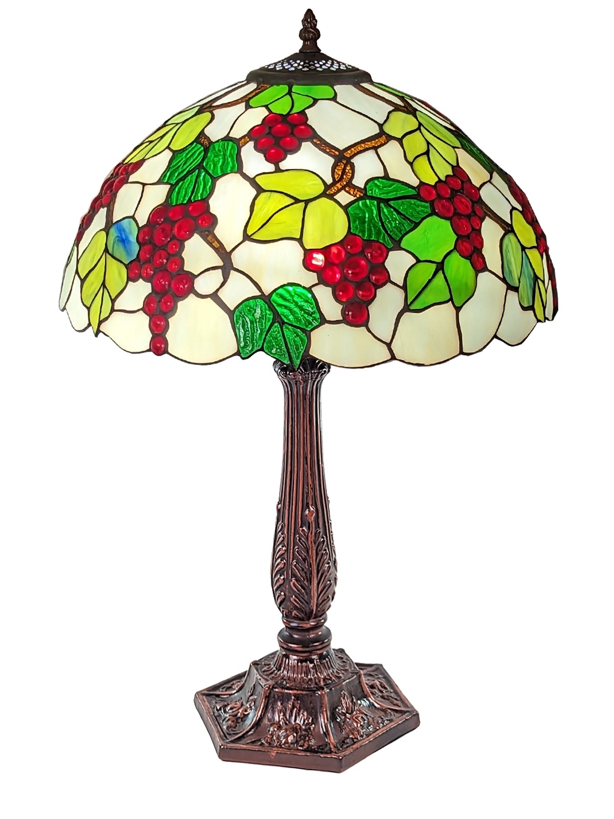 Grape Tiffany Table Lamp (Large) 60cm