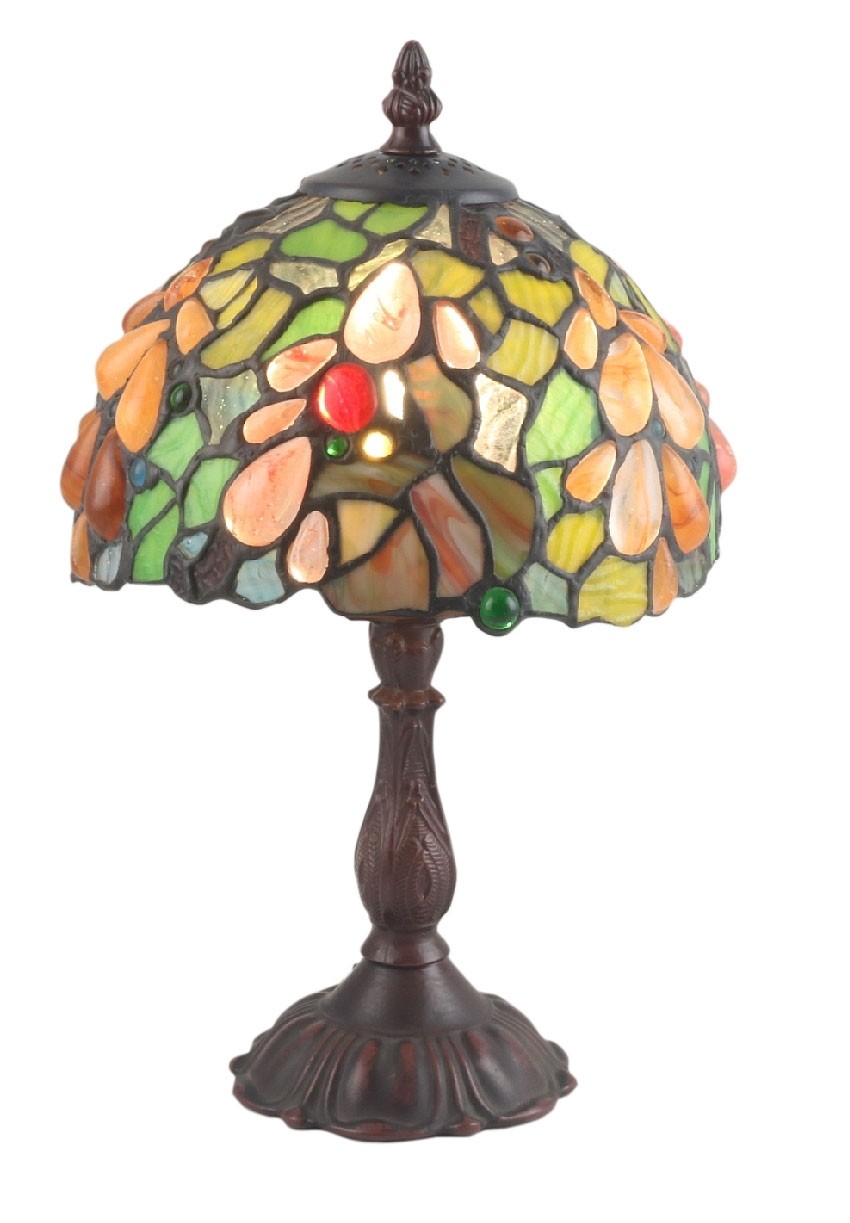 Embossed Grape Tiffany Lamp (Small) 32cm