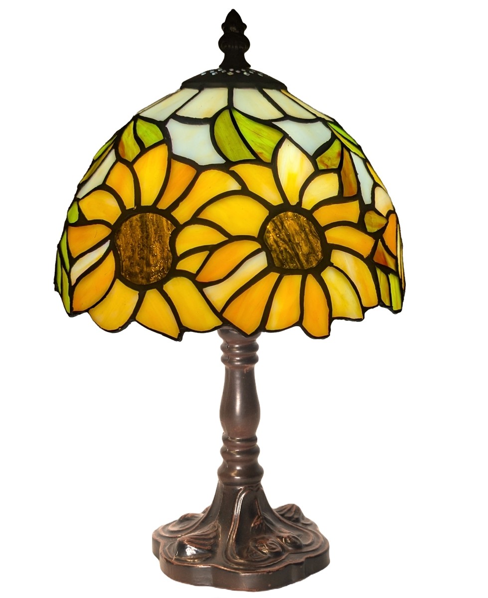 Sunflower Lamp (Small) 32cm With 20cm Shade Dia.
