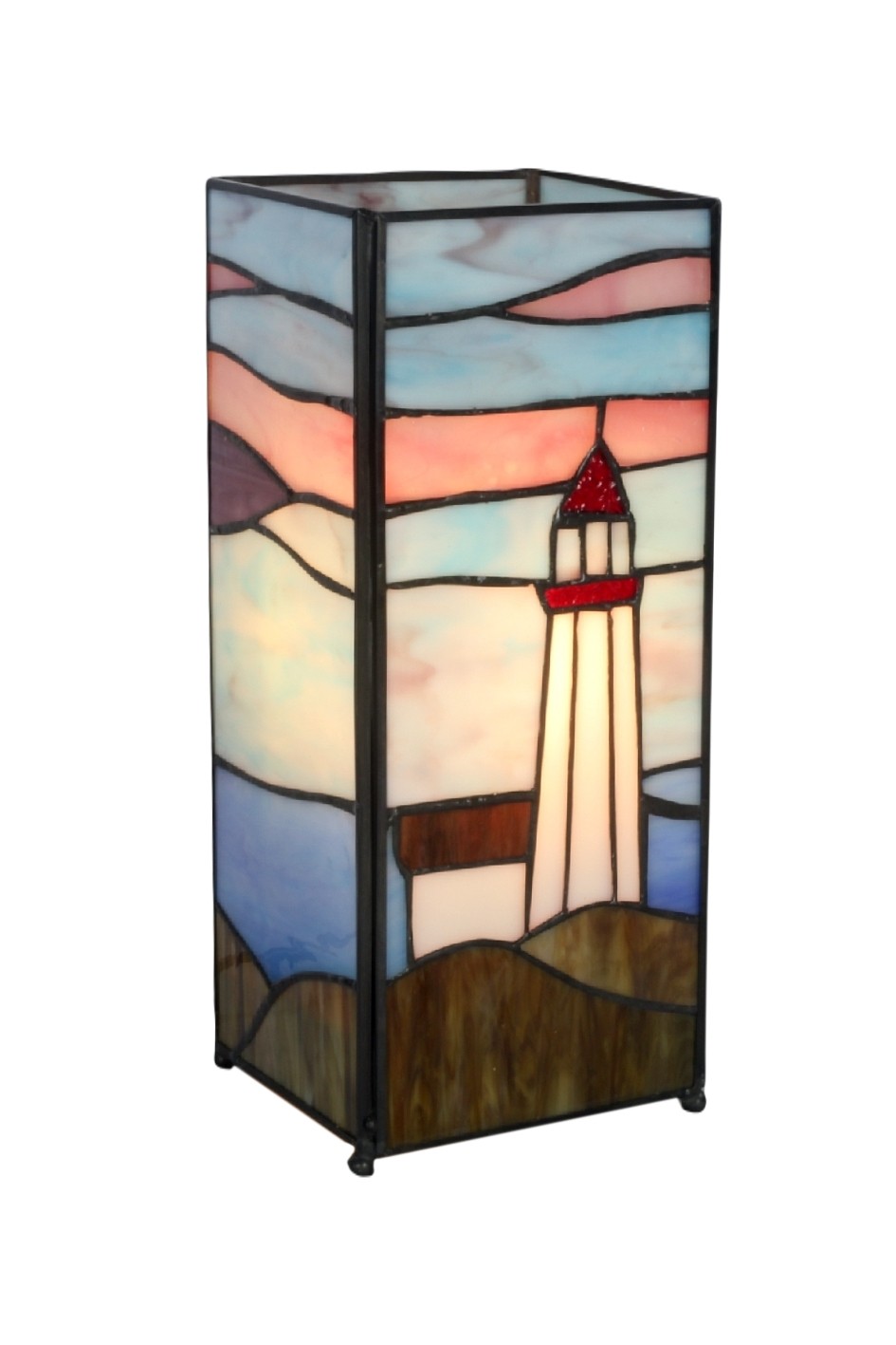 Lighthouse Square Lamp 27cm