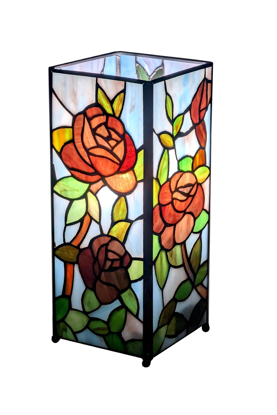 Rose Square Lamp 27cm