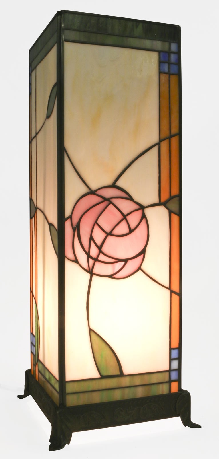 Mackintosh Square Tiffany Lamp (Large) 46.5cm
