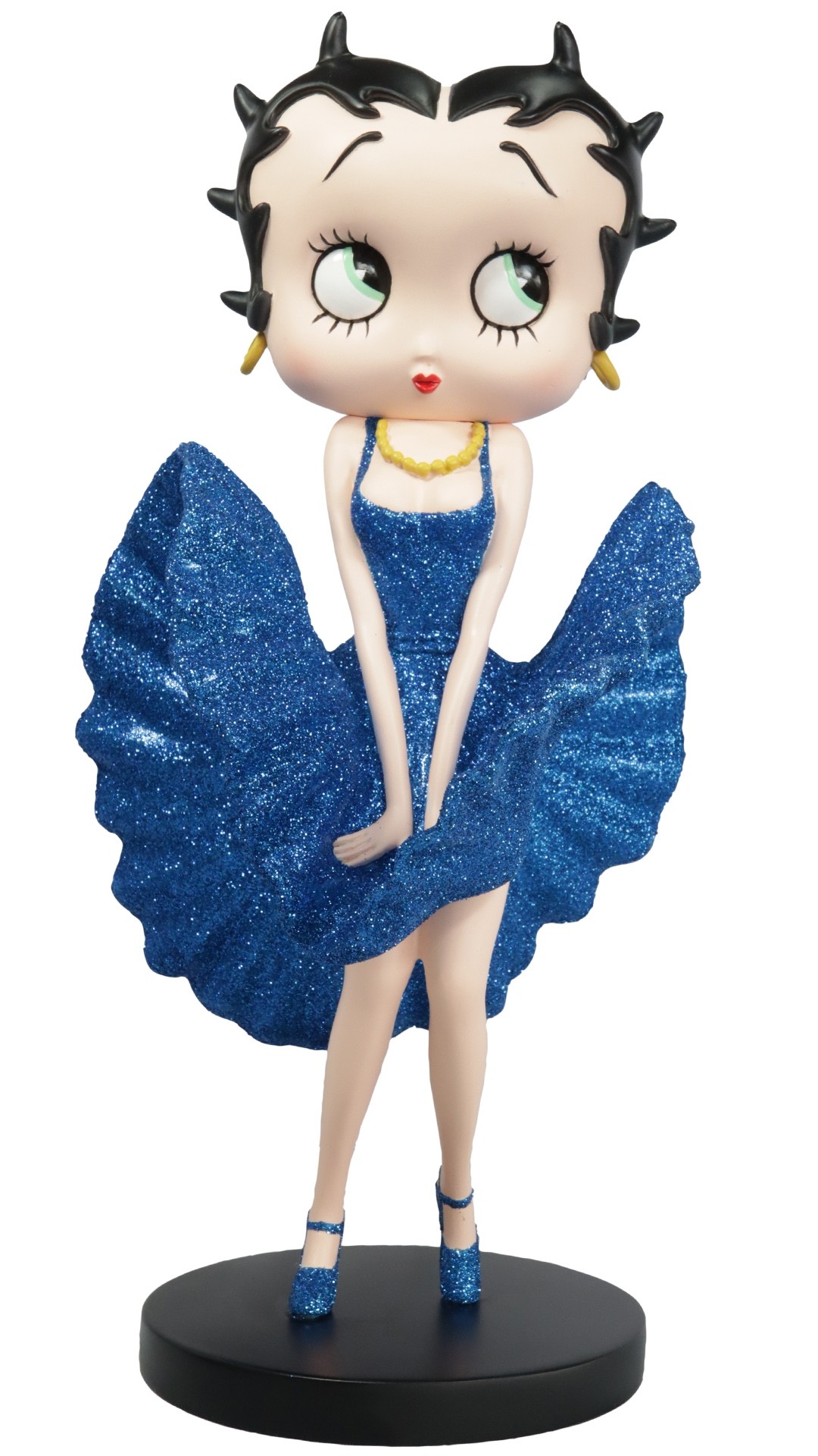 Betty Boop Cool Breeze (Blue Glitter) 32cm