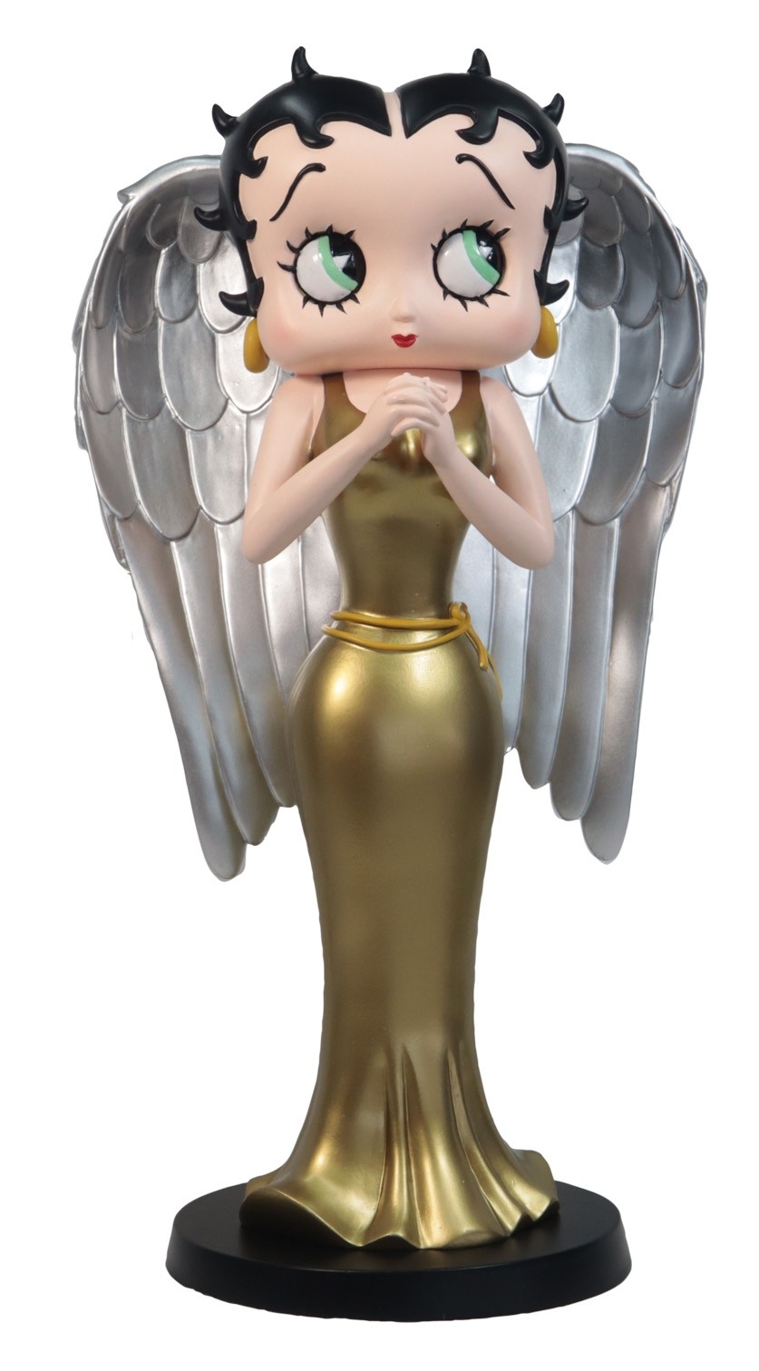 Betty Angel Silver Wings and Gold Dress 31cm