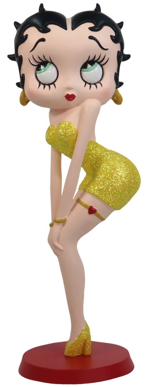 Betty Boop Classic Pose (Yellow Glitter) 29cm  