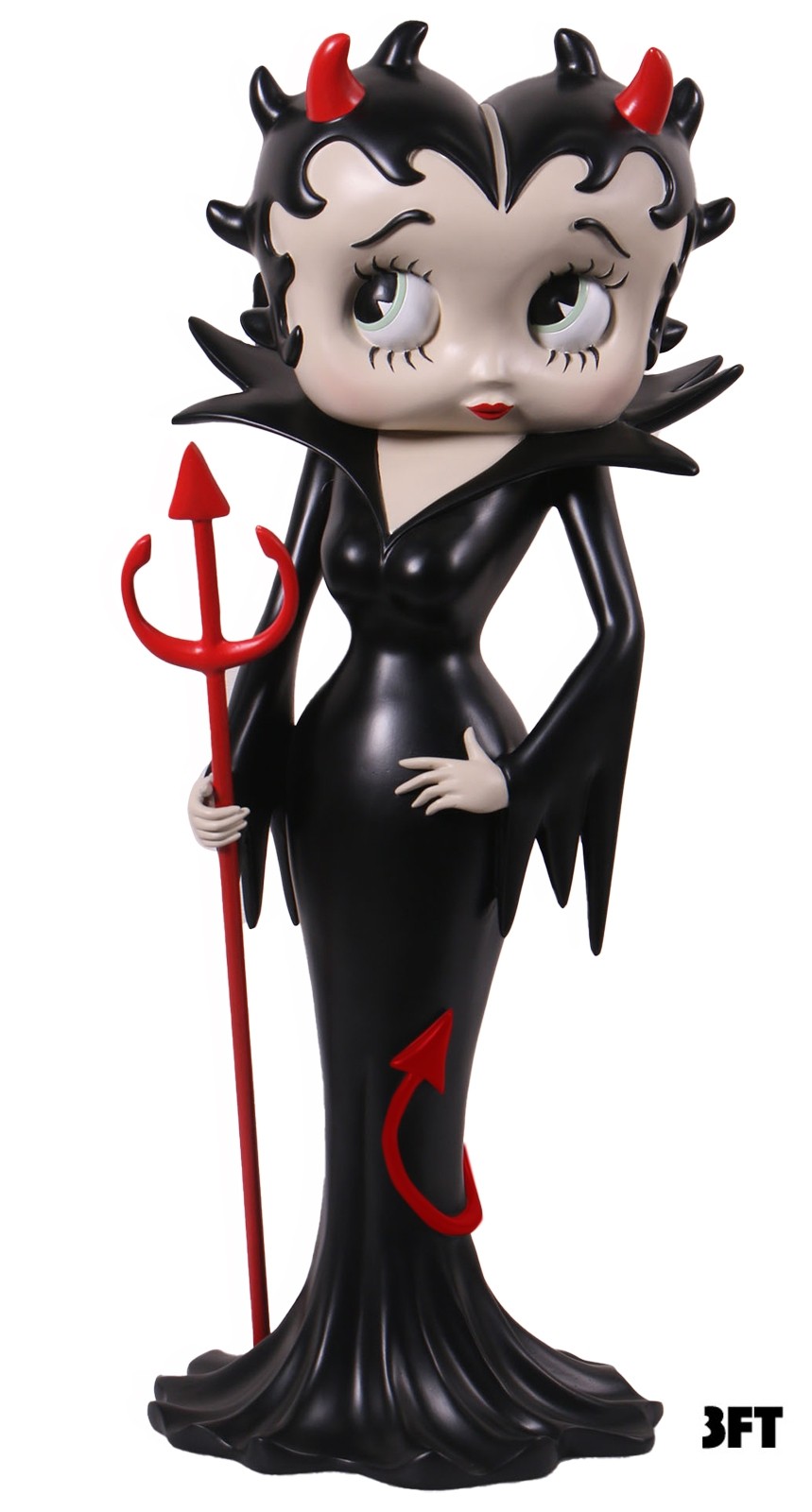 Betty Boop Devil 98cm - Black Dress With RED Tail